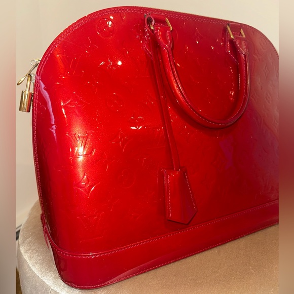 Louis Vuitton Alma red GM bag - Picture 5 of 17
